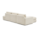 Alea 5 Seater Sofa | Left Hand Chaise | Ecru Beige