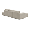 Alea 5 Seater Sofa | Left Hand Chaise | Toasted Beige