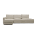 Alea 5 Seater Sofa | Left Hand Chaise | Toasted Beige