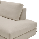Alea 5 Seater Sofa | Left Hand Chaise | Toasted Beige