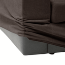 Alea 5 Seater Sofa | Right Hand Chaise | Charcoal Brown