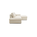 Alea 5 Seater Sofa | Right Hand Chaise | Ecru Beige