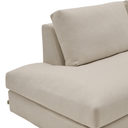 Alea 5 Seater Sofa | Right Hand Chaise | Toasted Beige