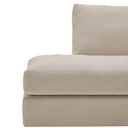 Alea 5 Seater Sofa | Right Hand Chaise | Toasted Beige