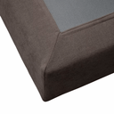 Alea Ottoman | Charcoal Brown