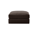 Alea Ottoman | Charcoal Brown