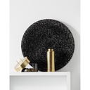 Ali Terrazzo Dimple Tray | Black
