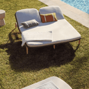 Alipa Double Patio Lounger | Dark Grey