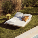 Alipa Double Patio Lounger | Ecru