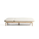 Alipa Double Patio Lounger | Ecru