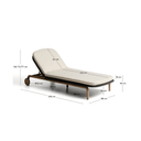 Alipa Patio Lounger | Dark Grey