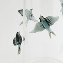 A Little Bird Told Me Vase | Smoke