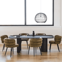 Dael Dining Chair | Caper Green