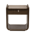 Ambria Bedside Table | Dark Walnut