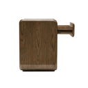 Ambria Bedside Table | Dark Walnut