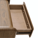 Ambria Bedside Table | Dark Walnut