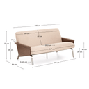 Amsen 2 Seater Sofa | Walnut
