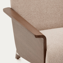 Amsen Armchair | Walnut Brown