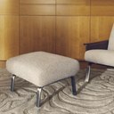 Amsen Ottoman | Walnut