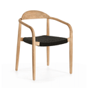 Aren Dining Chair | Natural | Black