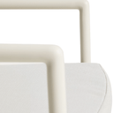 Argasi Stackable Patio Chair | Ecru