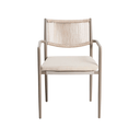 Argasi Stackable Patio Chair | Taupe