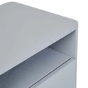 Artie Open Bedside Table | Powder Blue