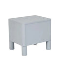 Artie Open Bedside Table | Powder Blue