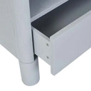 Artie Open Bedside Table | Powder Blue