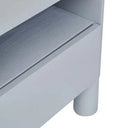 Artie Open Bedside Table | Powder Blue