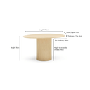 Ator Dining Table | Blonde