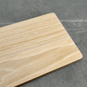 Curva Bedside Table | Oak / Carrara