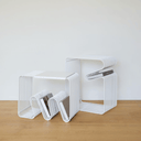 Bantay Side Table Nesting Set | White