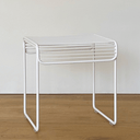 Beaumont Patio Stool SS | White