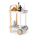 Bellwood Bar & Storage Cart | White
