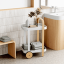 Bellwood Bar & Storage Cart | White
