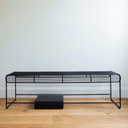 Benmore Patio Bench Seat SS | Black