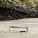 Benmore Patio Bench Seat SS | Black