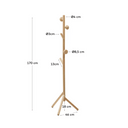 Benny Coat Rack | Natural