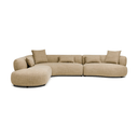 Benny Modular Chaise | Claystone