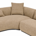 Benny Modular Chaise | Claystone