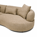 Benny Modular Chaise | Claystone