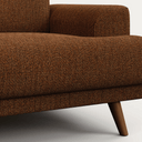 Bjorn 2 Seater Sofa | Burnt Spice