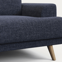Bjorn 3 Seater Sofa | Dark Blue