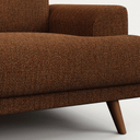 Bjorn 3 Seater Sofa | Burnt Spice