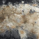 Black Organic Oblong Glass Tray