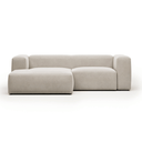 Blok 2 Seater Chaise Sofa | Beige