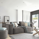 Blok Sofa | Grey Corduroy