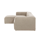 Blok 3 Seater Chaise Sofa | Beige