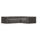 Blok Corner Sofa | Grey Corduroy